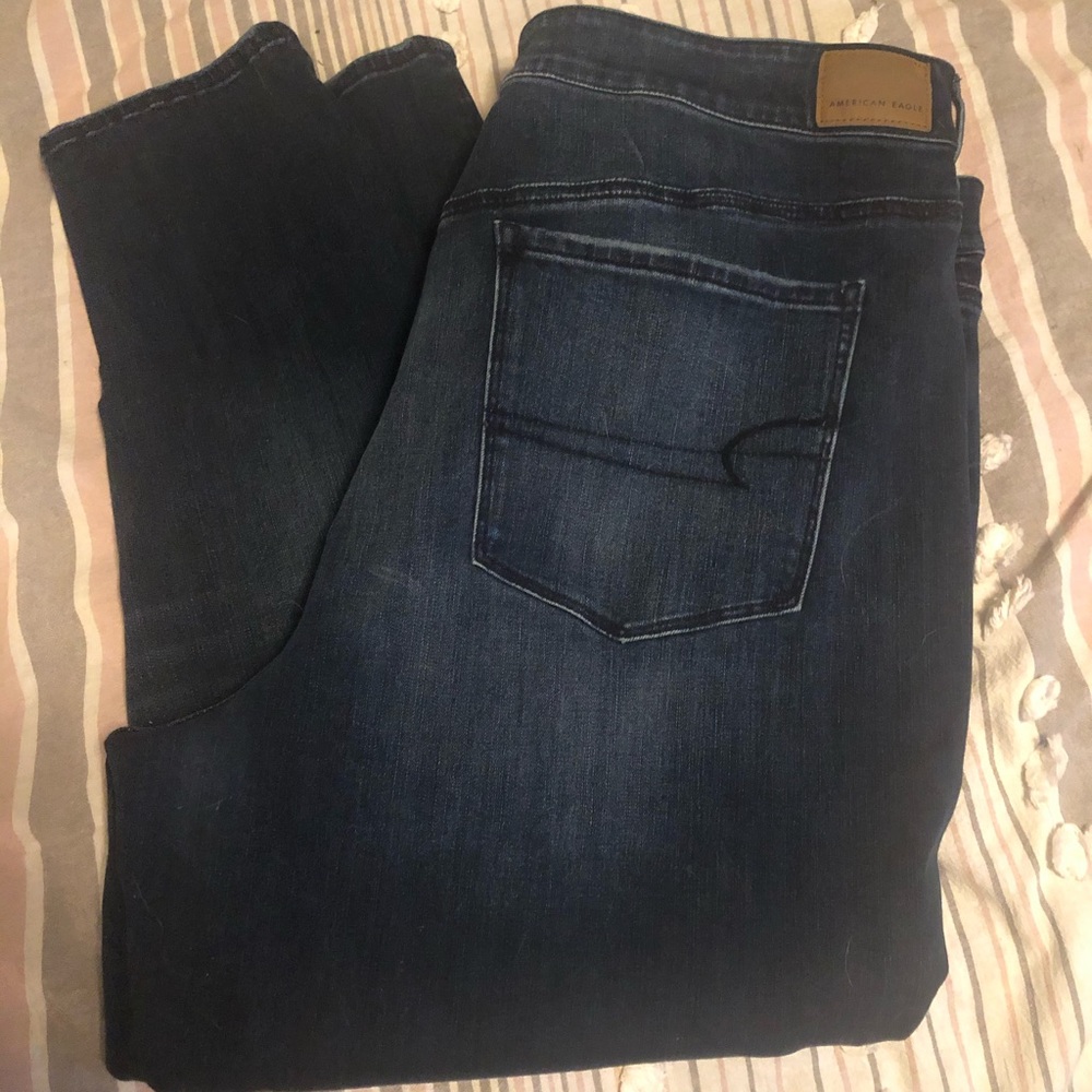 AE super hi-rise jeggings 22S